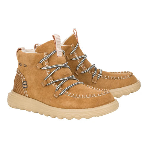 Women's Hey Dude Tan Reyes Suede 