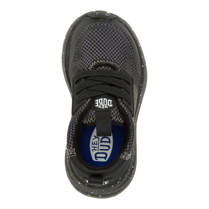 Boy's Hey Dude Sirocco Play Toddler Varsity Black Shoes 42104-060