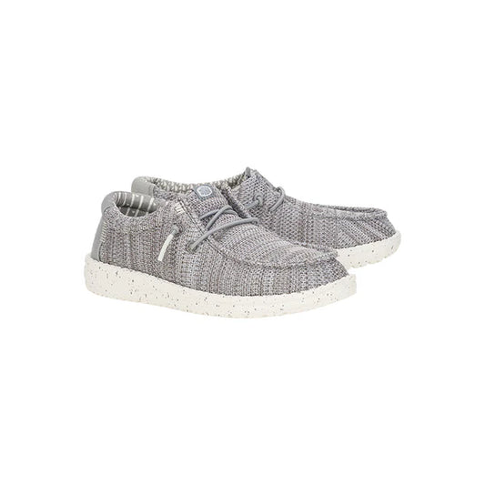 Girl's Hey Dude Wendy Mesh In Grey 42114-007