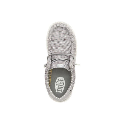 Girl's Hey Dude Wendy Mesh In Grey 42114-007