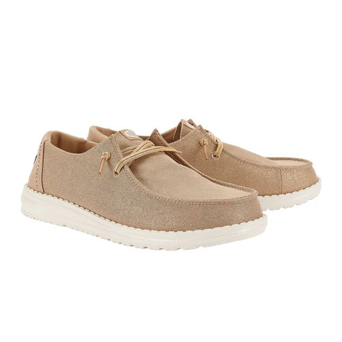 Women's Hey Dude Wendy Stardust Rose Gold 43101-7D9