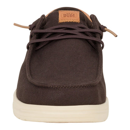 Men's Hey Dude Paul Canvas Brown/Wood Ash 43151-2IX