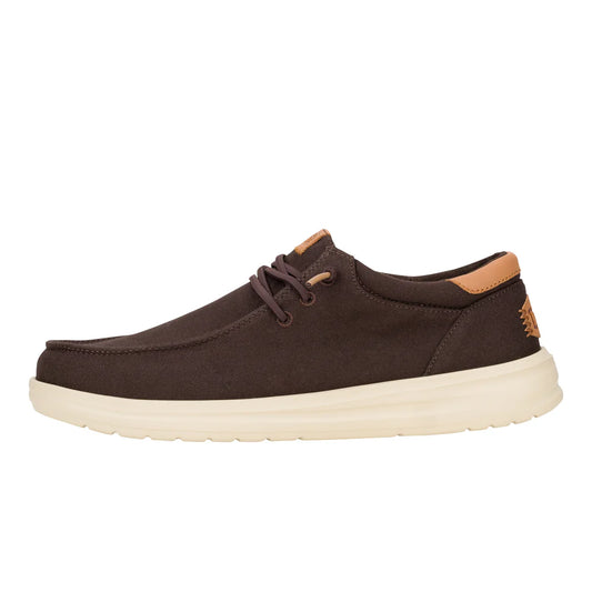 Men's Hey Dude Paul Canvas Brown/Wood Ash 43151-2IX
