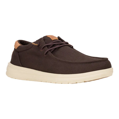 Men's Hey Dude Paul Canvas Brown/Wood Ash 43151-2IX