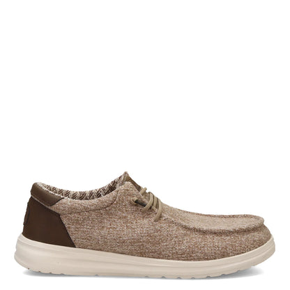 Men's Hey Dude Paul Knit Slip On Shoes Warm Brown 43351-2IU