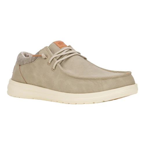Men's Hey Dude Taupe Gray Paul Casual Shoes 43352-1QQ