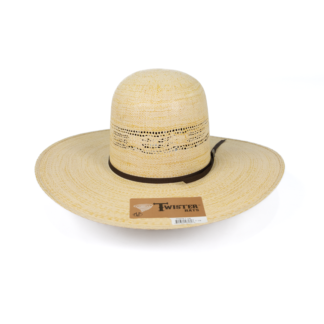 Twister Natural Bangora 4.5" Straw Hat T73375