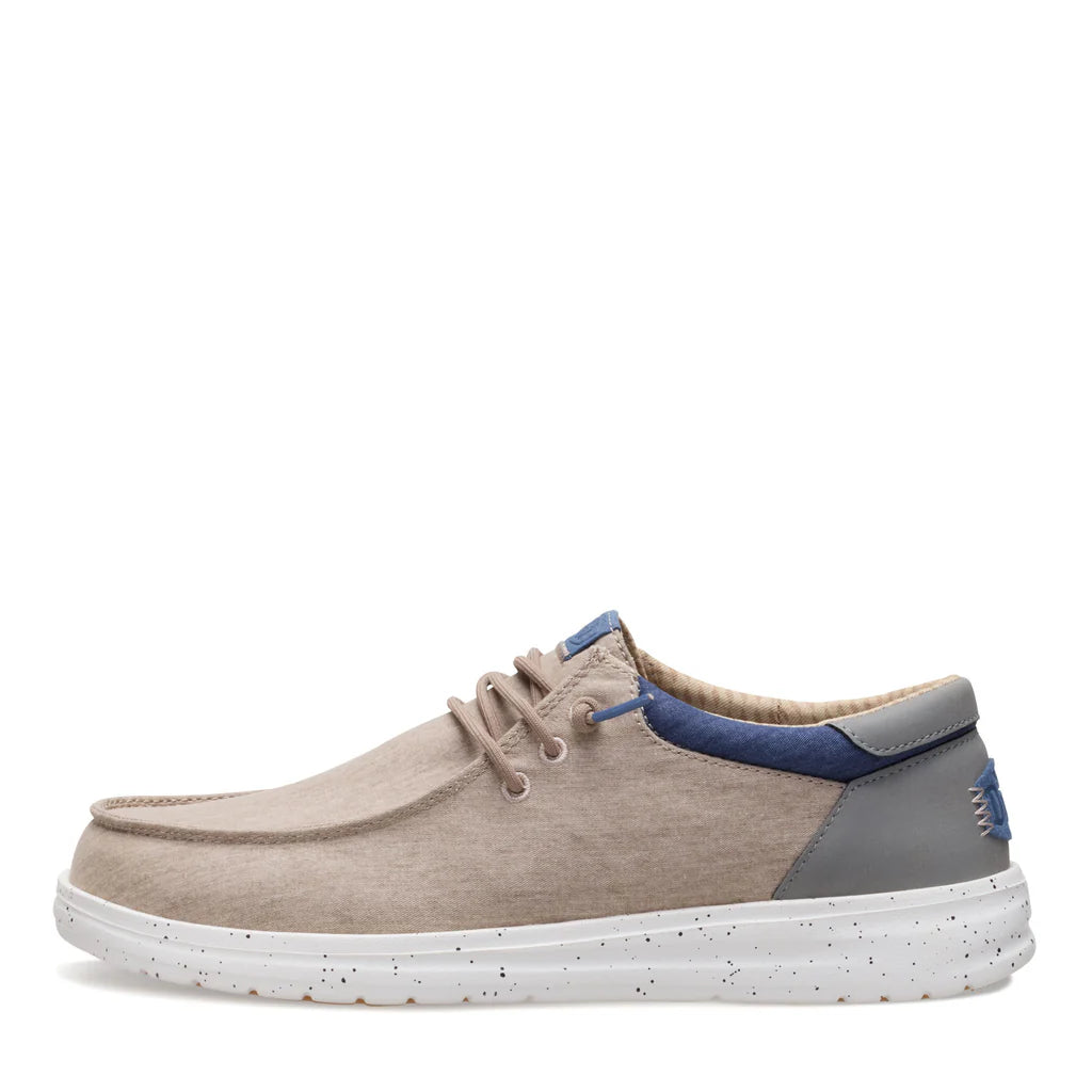 Men's Hey Dudes Doeskin Paul Washed Nylon Casual Shoe 44290-0PR