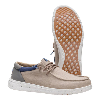Men's Hey Dudes Doeskin Paul Washed Nylon Casual Shoe 44290-0PR