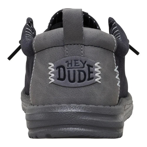 Men's Hey Dude Black Wally Vintage Classic 44599-0PF