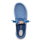 Women's Hey Dudes Chambray Grid Wendy Slip On Shoes 45187-4ZV