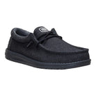 Men's Hey Dude Black Wally Stretch Jersey Casual Shoes 45433-060