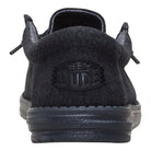 Men's Hey Dude Black Wally Stretch Jersey Casual Shoes 45433-060