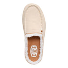 Women's Hey Dude Austin Lift Cozy Stitch Egret Slip On Shoes 45471-0LA
