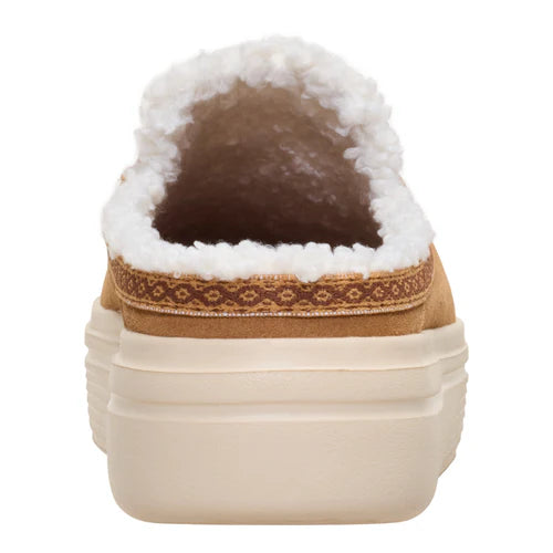 Women's Hey Dude Austin Lift Cozy Stitch Tan Slip On Shoes 45471-265