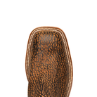 Anderson Bean Cognac Safari Buffalo with 13"Blue Top - Crazy House Western Wear