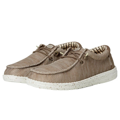 Boy's Hey Dude Wally Stretch Walnut  42072-267