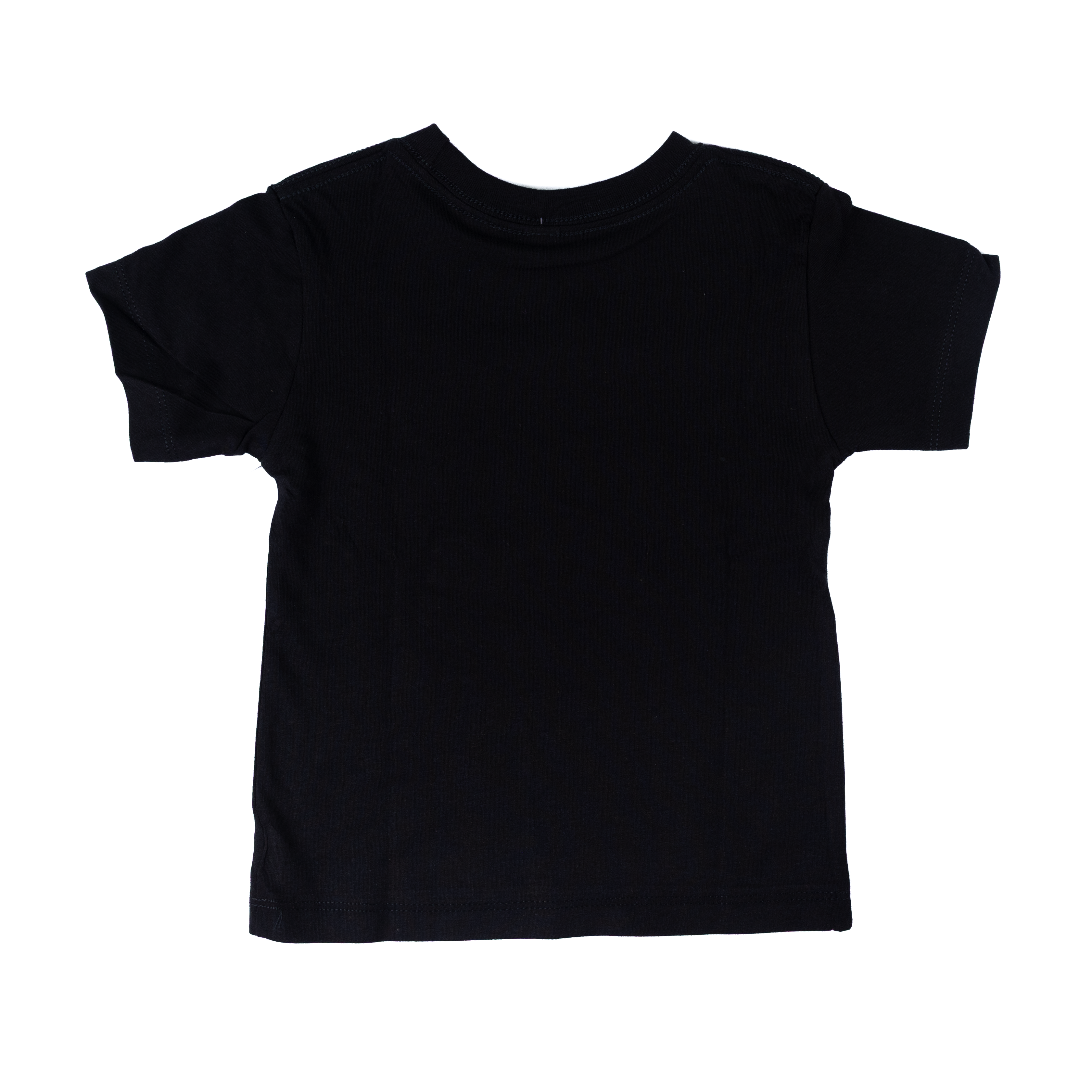 Girl's Youth Black and Multi Colored Boot Pop Art T-shirt 