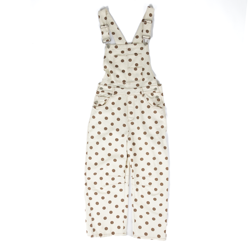 Women's ee:some Oatmeal Polka Dot Jumpsuit BH15985