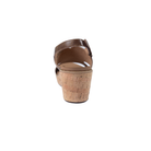 Women's Corky's Cognac Darlin Open Toe Wedge 41-0715-COGN