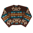 Rock and Roll Denim Women's Long Sleeve Aztec Sweater BW32T09366