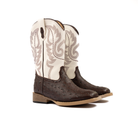 Boy's Roper Square Toe Faux Leather Western Boots