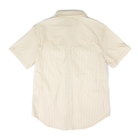 Men's Rock and Roll Short Sleeve Tek Tan Striped Shirt BMN3S08707
