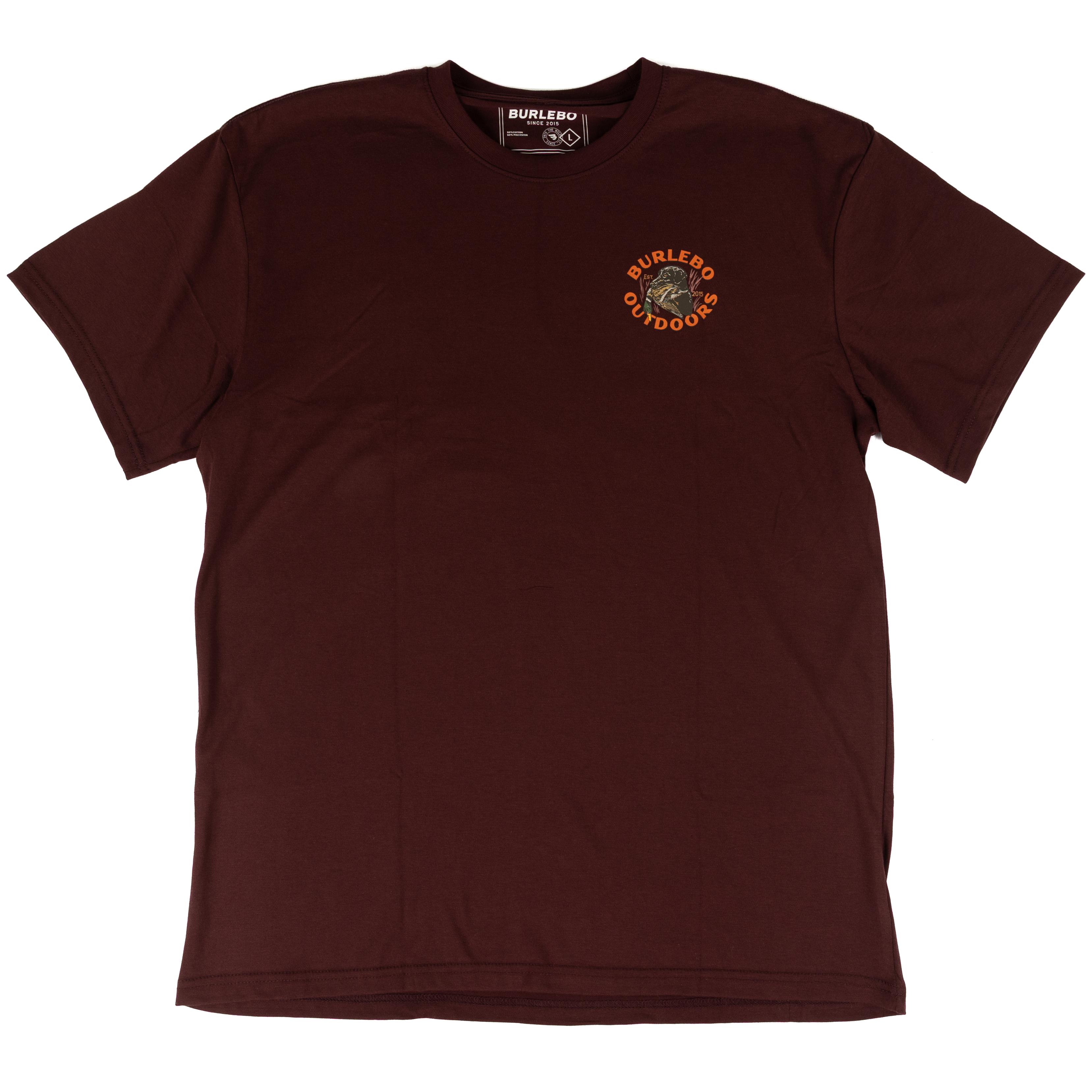 Men's Burlebo Maroon Duck Down Tee SST-DUCKD-MAR