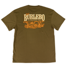 Burlebo Boy's Hunter Green Hunting Dogs Short Sleeve Tee Y-SST-HD-HNTG