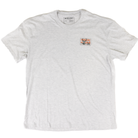 Men's Burlebo Ash Gray Buck Stamp Short Sleeve Tee SST-BKST-AG