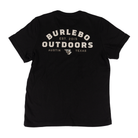 Burlebo Boy's Black Burlebo Outdoors Short Sleeve Tee Y-SST-BOF26-BLK