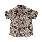 Burlebo Boy's Mallard Mayhem Camo Performance Western Shirt Y-PWS-MMAYC