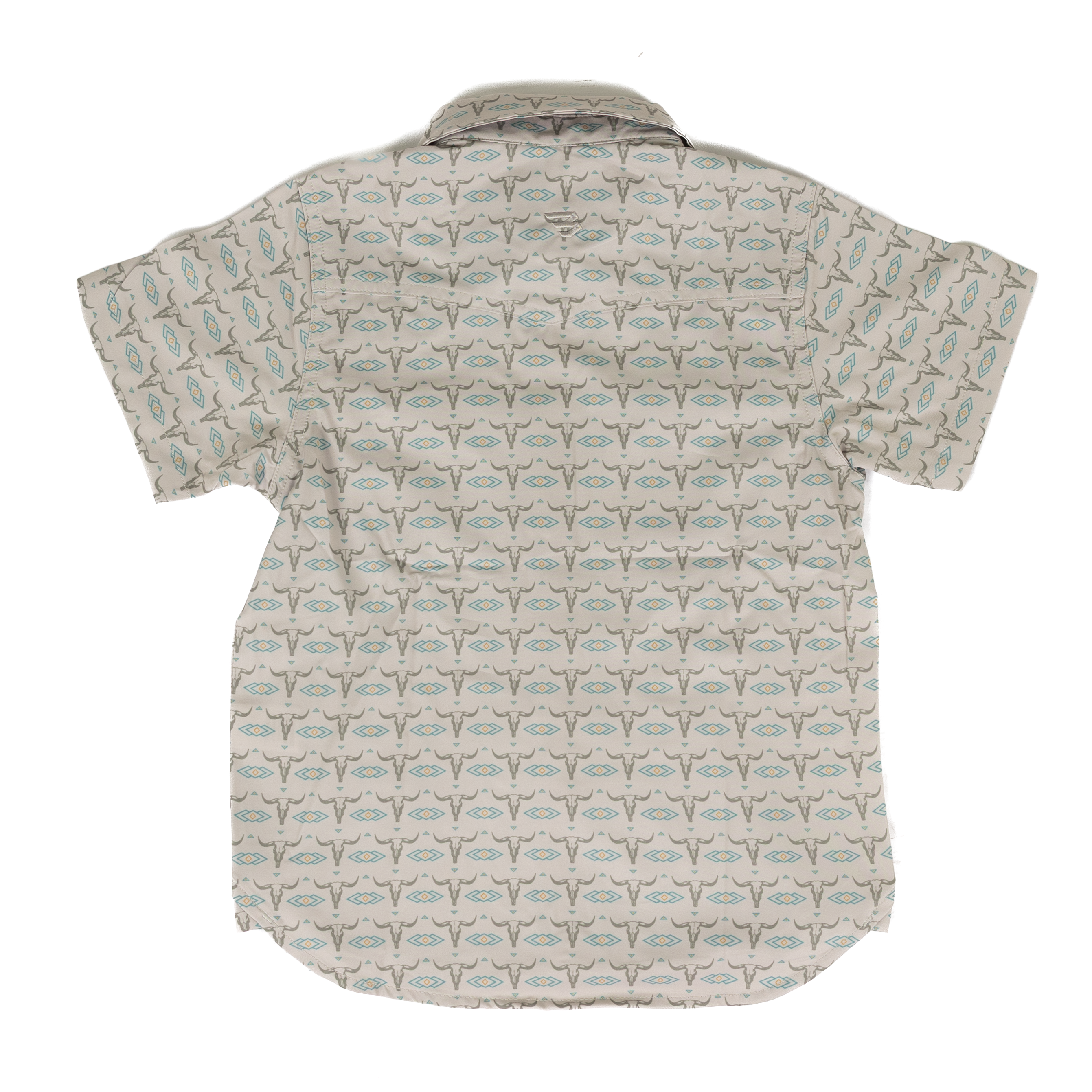 Burlebo Boy's SKull Rancher Performance Western Shirt Y-PWS-SKLR