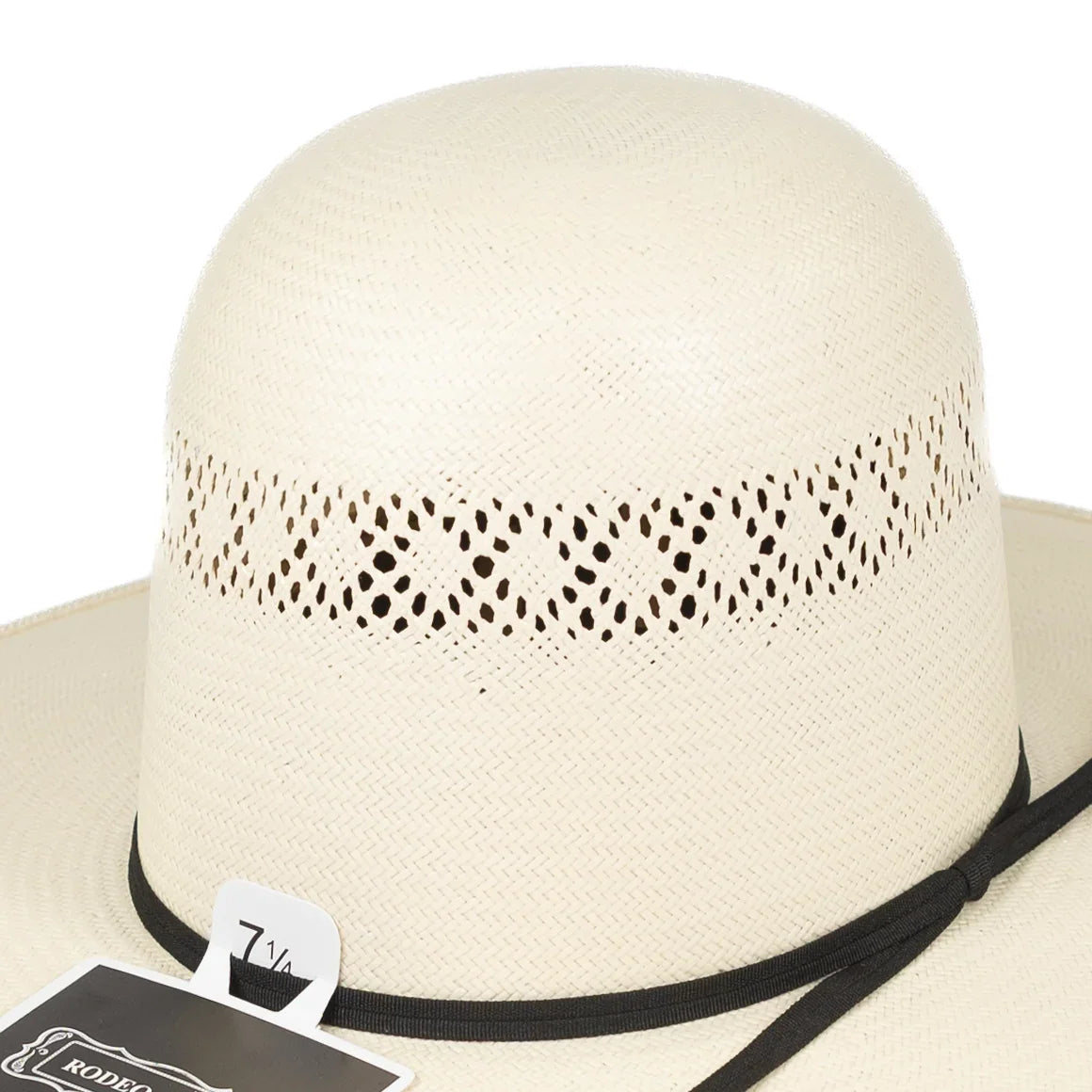 Rodeo King Drifter 4.25" Straw Hat - Long Oval