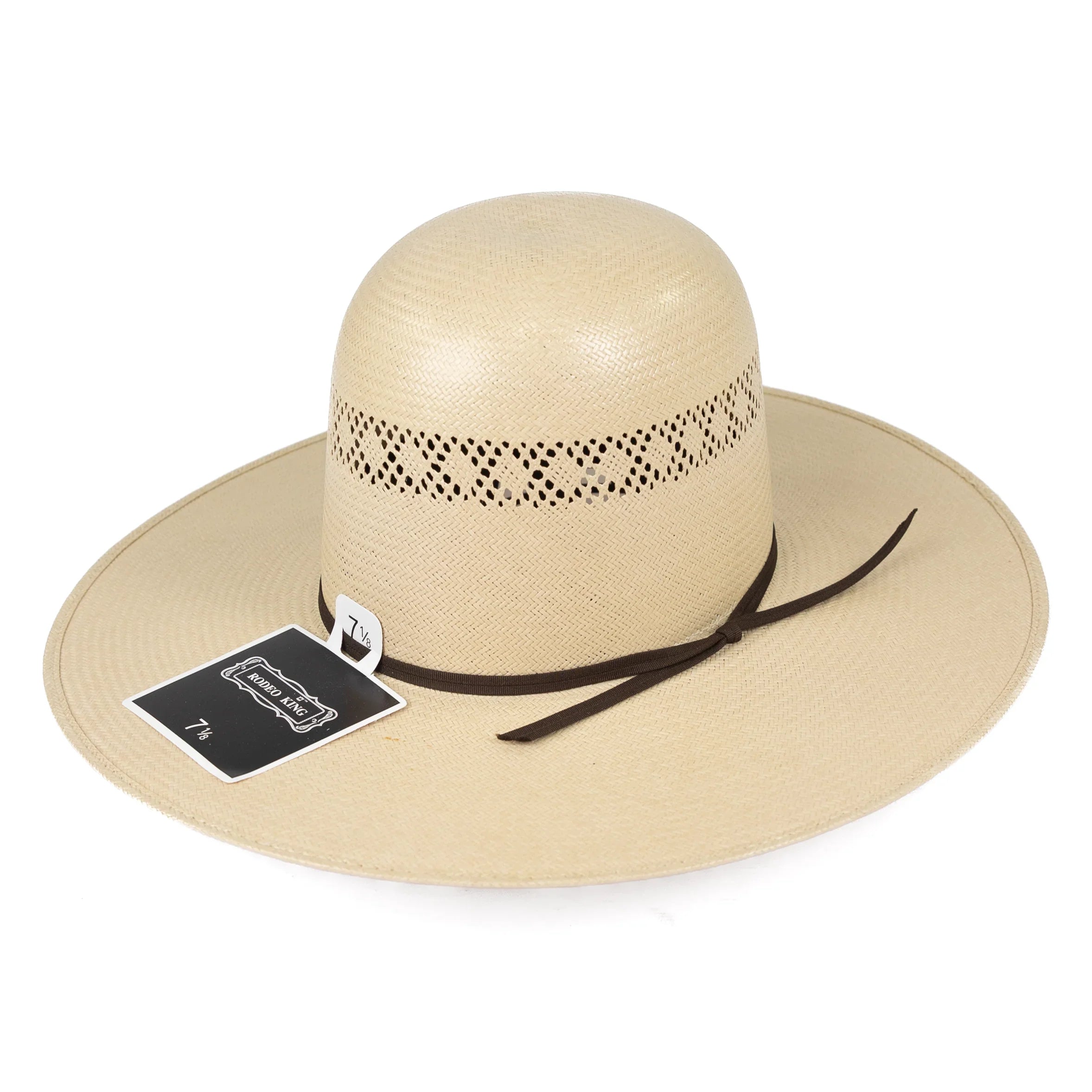 Rodeo King Drifter 4.5" Straw Hat - Long Oval