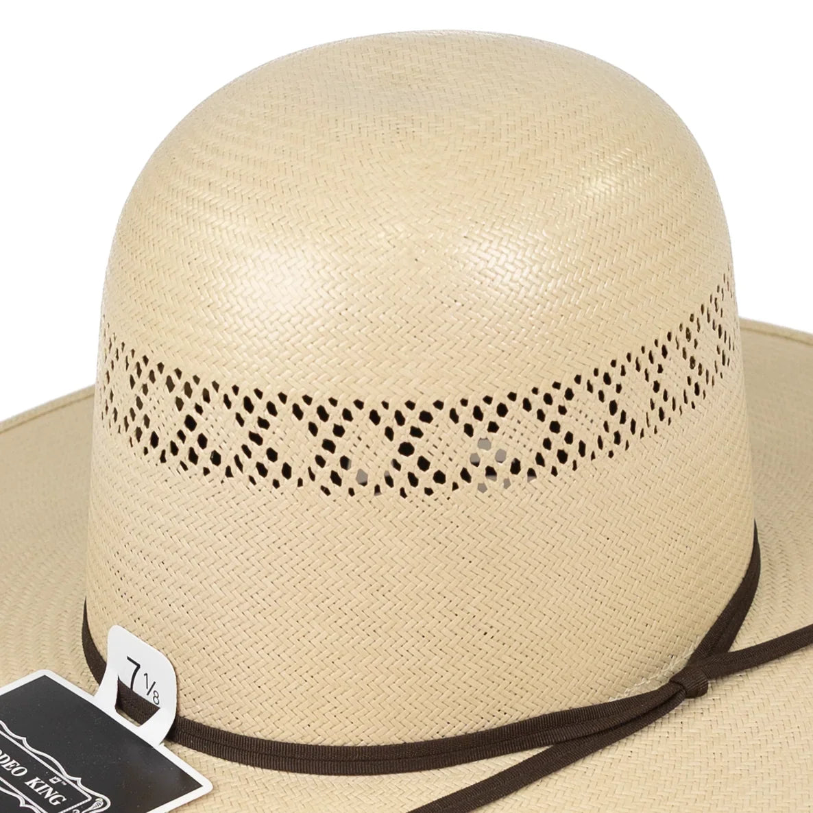 Rodeo King Drifter 4.5" Straw Hat - Long Oval