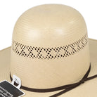 Rodeo King Drifter 4.5" Straw Hat - Long Oval