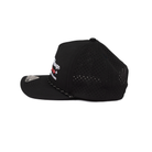 Crazy House Black Cap with Diamonds