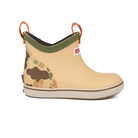 XTRATUF Kid's Beige and Duck Camo 4" Ankle Deck Boot XKABDC90