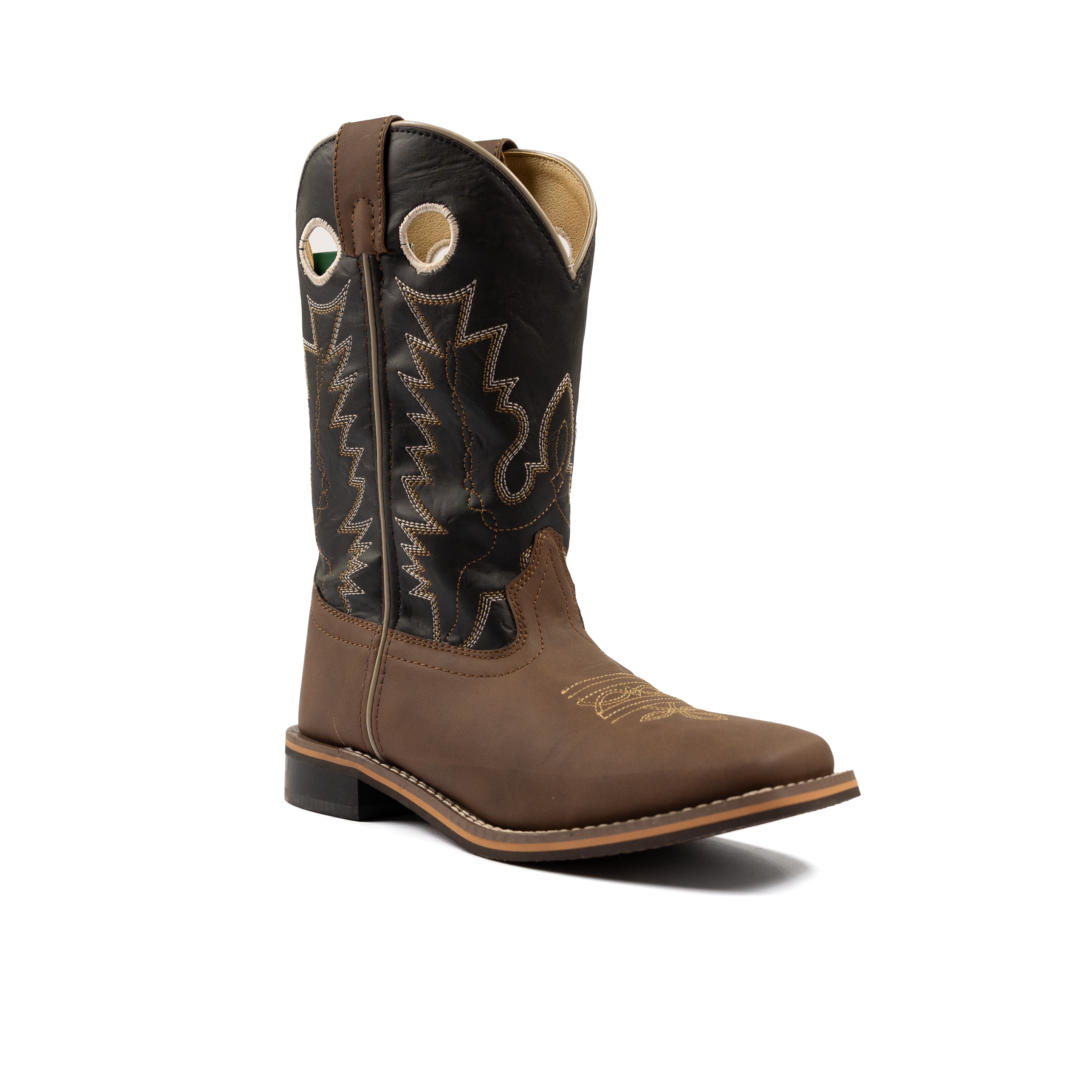 Boy's Youth Smoky Mountain Blaze Square Toe Western Boots 