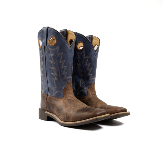 Boy's Youth Smoky Mountain Dusty Western Square Toe Boots