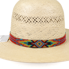 Multi-Color Beaded Aztec Stretchable Hat Band 