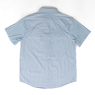 Rock and Roll Men's Short Sleeve Tek Core Powder Blue Snap Shirt BMN3S11448