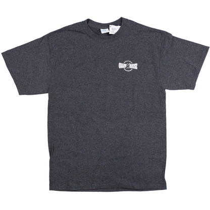 Crazy House Heather Gray Circle Jackalope T-shirt