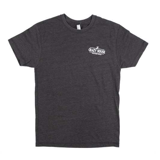 Crazy House Grey and White Jackalope T-shirt