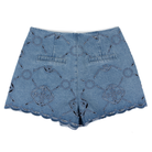 Women's Denim Eyelet Shorts 61422