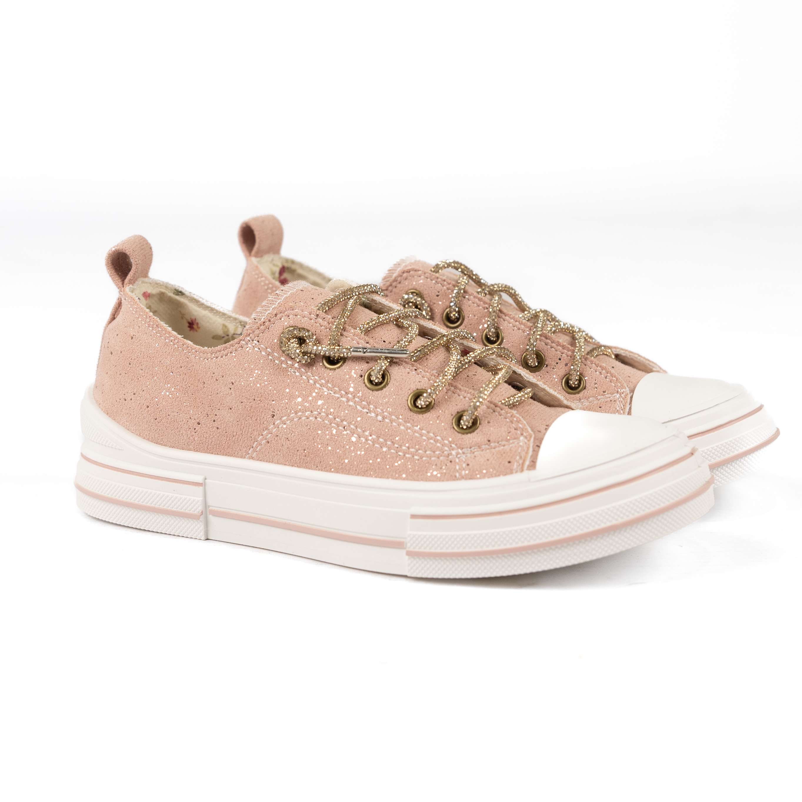 Very G Women's Blush Aman Suede Casual Shoes