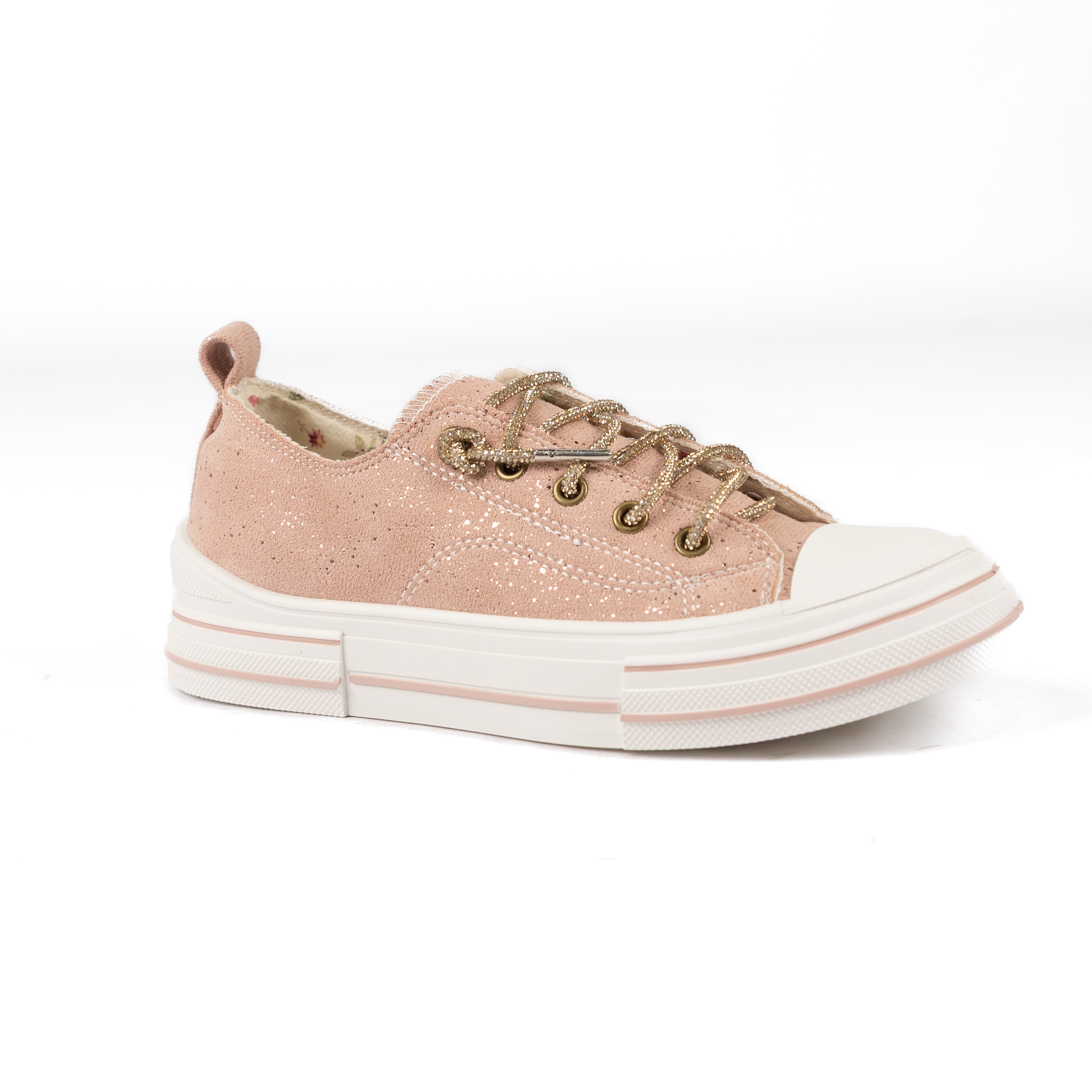 Very G Women's Blush Aman Suede Casual Shoes