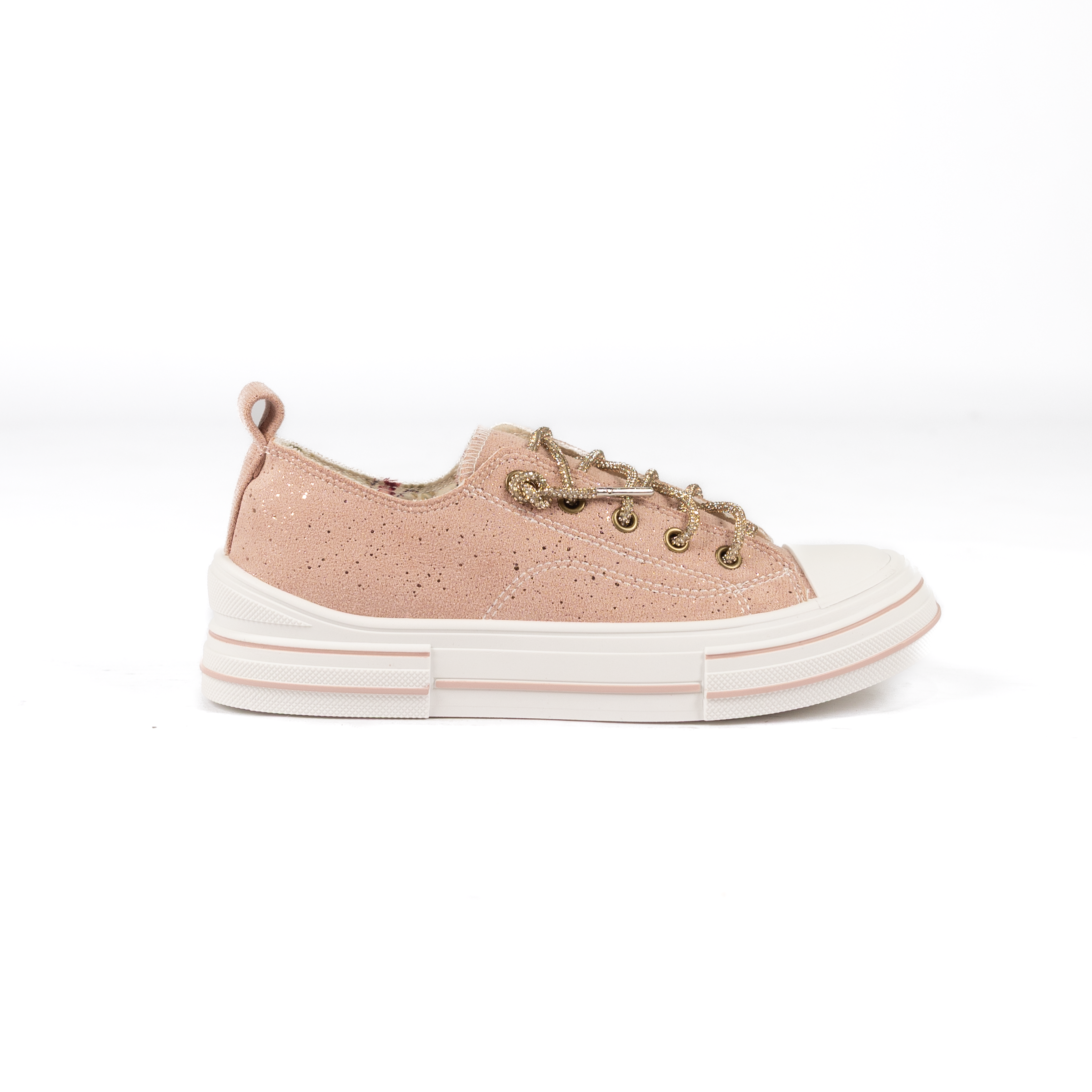Very G Women's Blush Aman Suede Casual Shoes