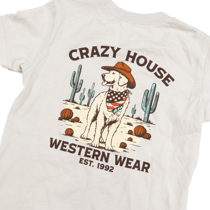 Youth Crazy House Dog T-shirt